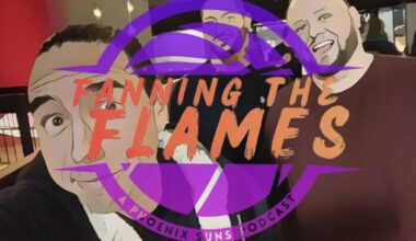 Fanning the Flames: Starting Out Hot Phoenix Suns podcast NBA Booker Durant KD