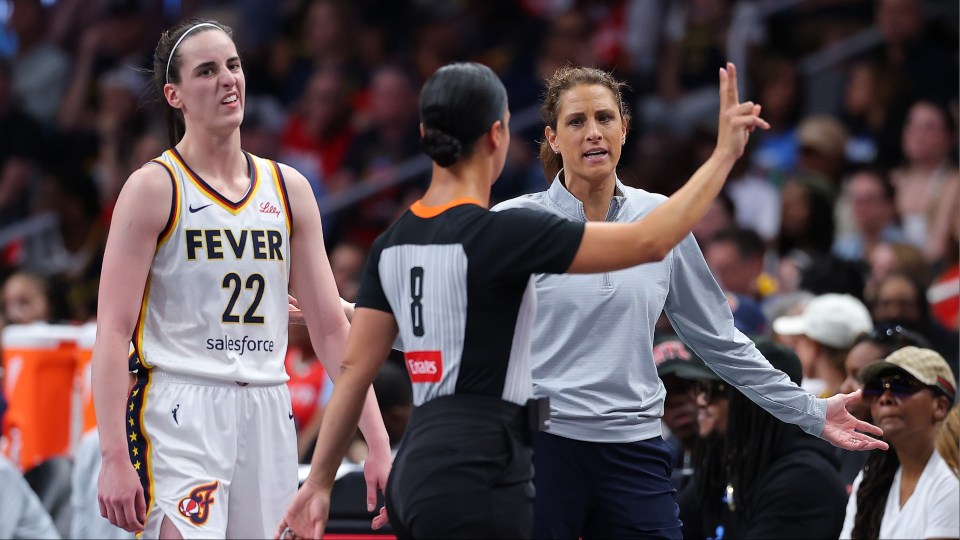 Clark and the Fever have been on the end of 'egregious' officiating, White has claimed