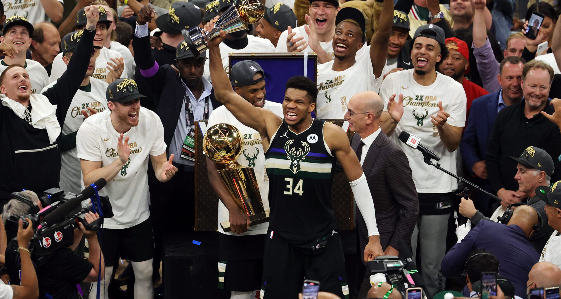 Milwaukee Bucks 2021 NBA Championship winning starting five, where each of them are now