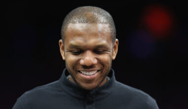 General manager, James Jones of the Phoenix Suns before Game One of the Western Conference Second R...
