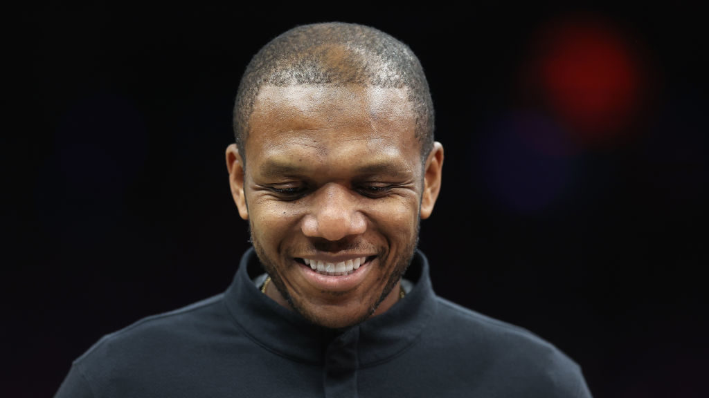 General manager, James Jones of the Phoenix Suns before Game One of the Western Conference Second R...