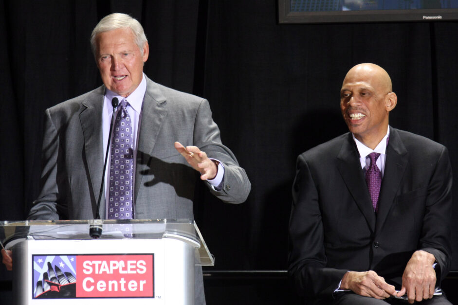 Kareem Abdul-Jabbar Statue Unveiling At Staples Center