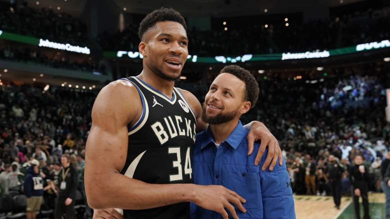 Giannis Antetokounmpo, Stephen Curry