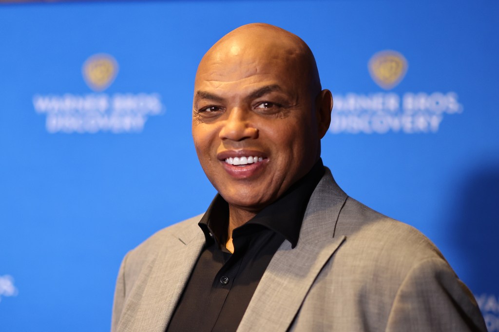 Charles Barkley attends the Warner Bros. Discovery Upfront 2024 on May 15, 2024 in New York City.
