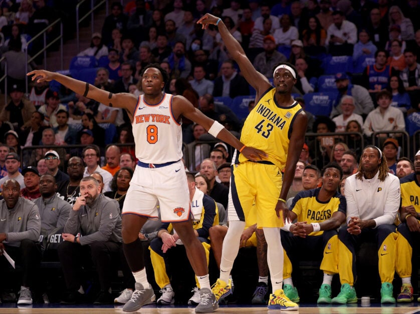Indiana Pacers v New York Knicks