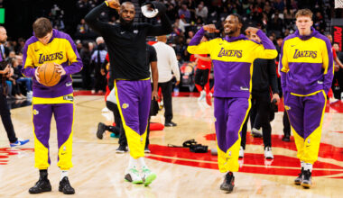 LA Lakers star with uncertain future already pictured back on the court after elimination