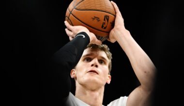 Lauri Markkanen #23 of the Utah Jazz...