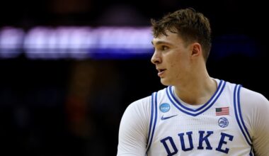 Cooper Flagg #2 of the Duke Blue Devils