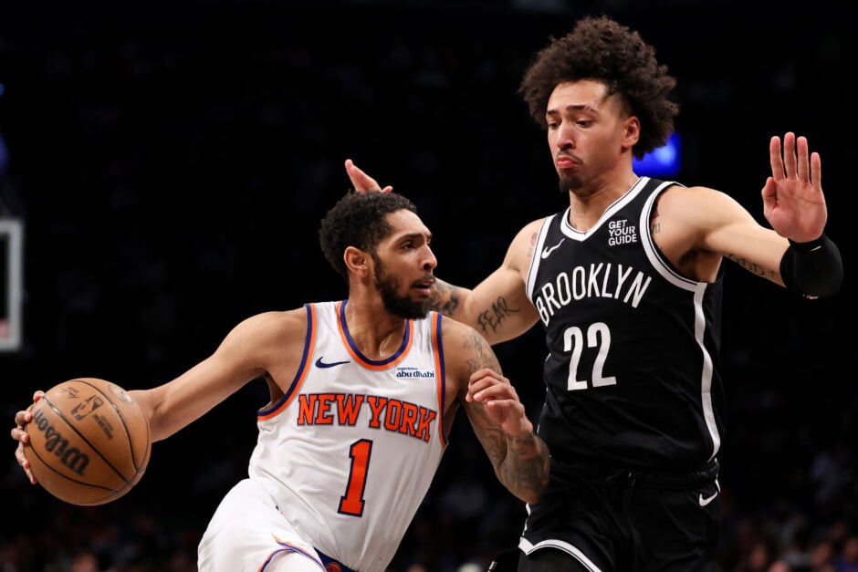 New York Knicks v Brooklyn Nets