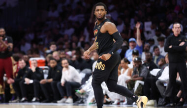 Donovan Mitchell Jazz Cleveland Cavaliers playoffs...