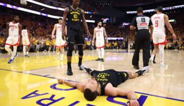 These Warriors are old, tired and in trouble as Game 7 looms against Rockets