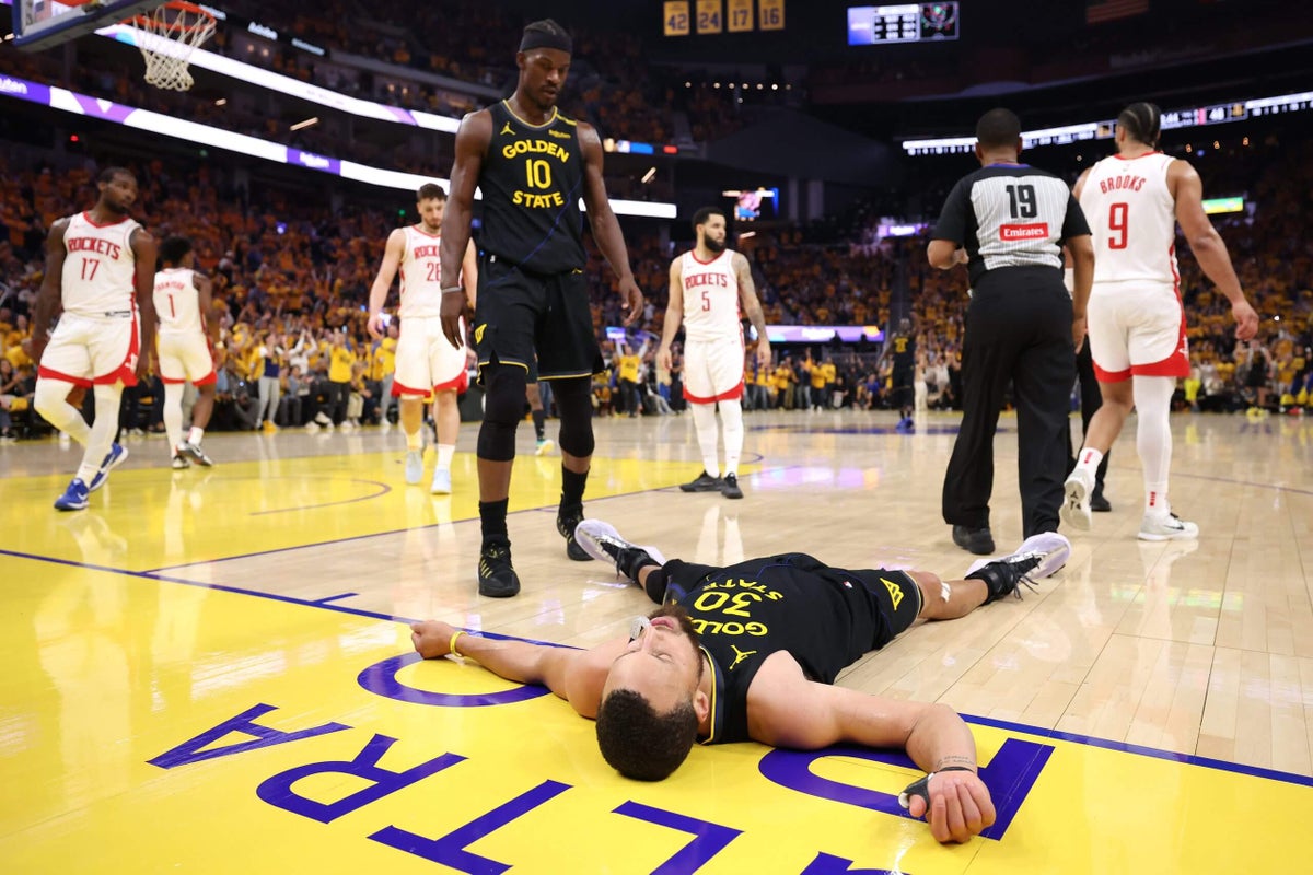 These Warriors are old, tired and in trouble as Game 7 looms against Rockets