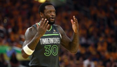 What Minnesota Timberwolves coach Chris Finch thinks of Julius Randle in playoffs, 'when it's really sticky...'