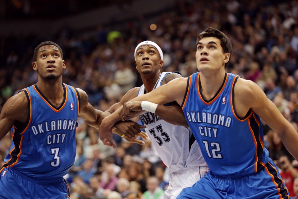 Adams spent seven seasons at the Thunder