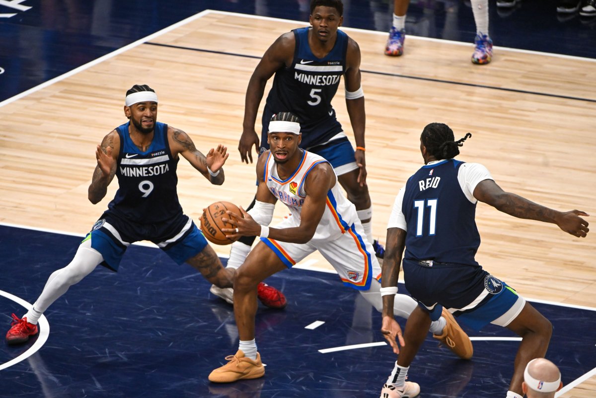 Gilgeous-Alexander's 40 help Thunder take 3-1 lead on Timberwolves