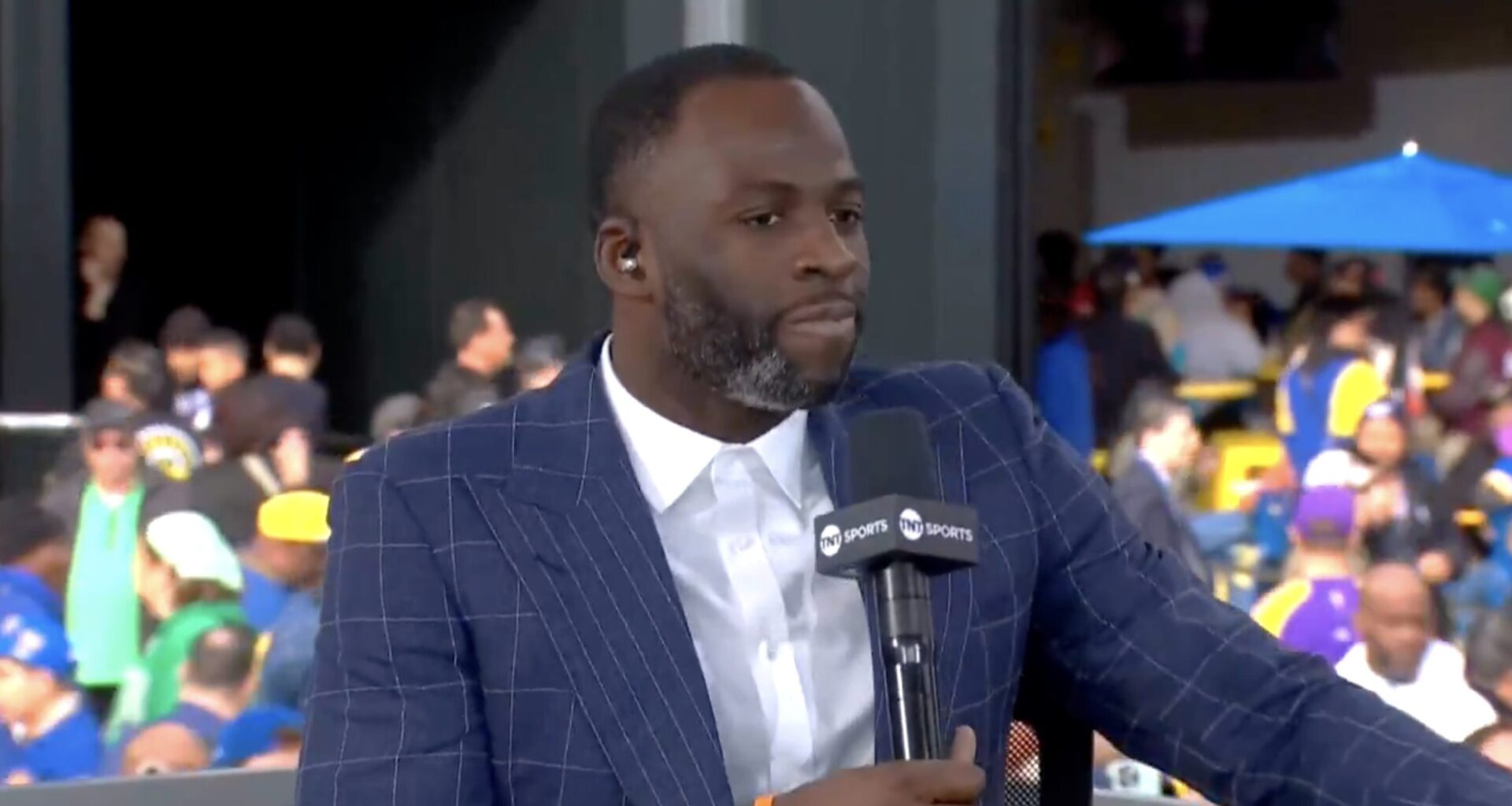 Draymond Green makes return to 'Inside the NBA' for ECF