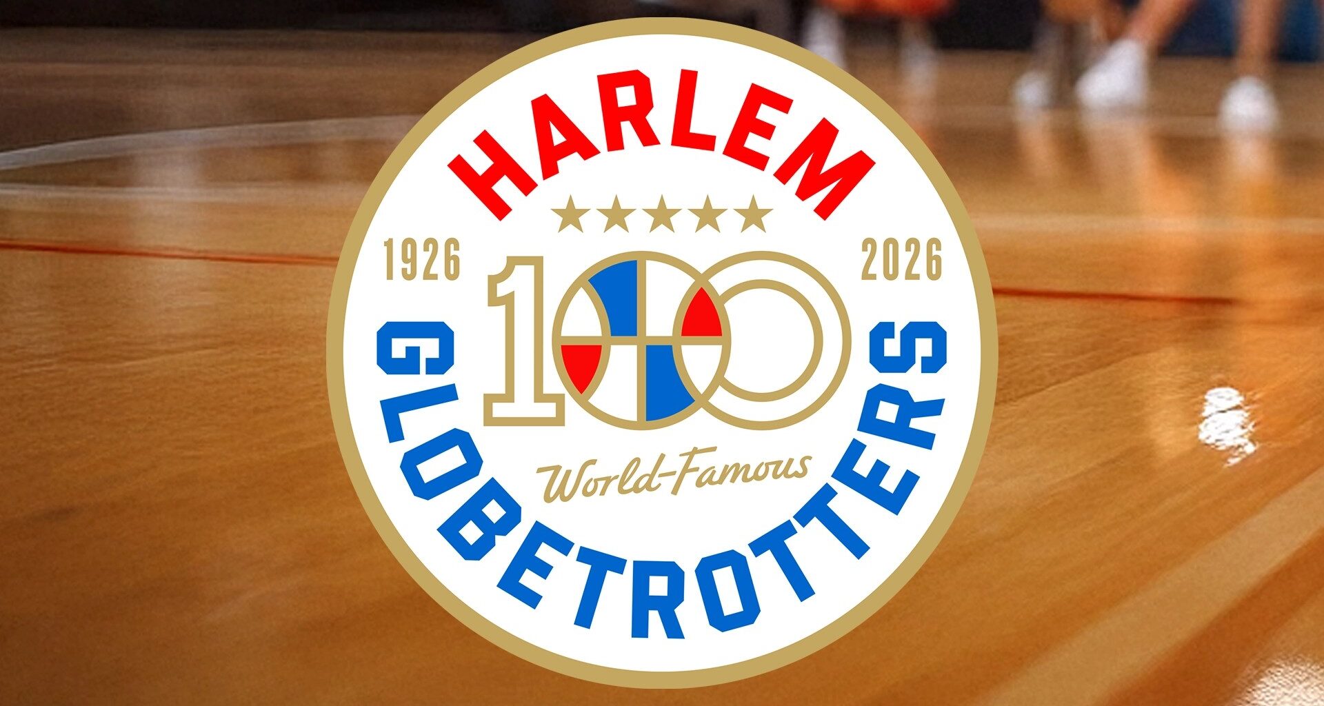 Harlem Globetrotters Centennial Logo HBCU