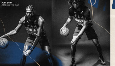 Carrington and Sarr make Wizards' All-Rookie history