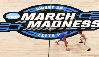 2025 NBA Draft prospects: Tennessee Volunteers guard Zakai Zeigler (5) defends Kentucky Wildcats guard Lamont Butler (1)