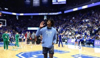 Photos of Julius Randle (left) and Rick Pitino via Imagn Images