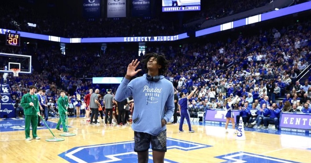 Photos of Julius Randle (left) and Rick Pitino via Imagn Images