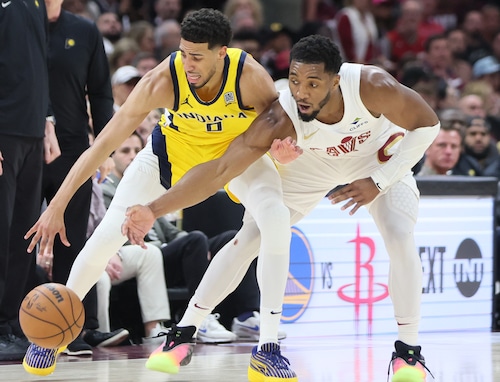 Cleveland Cavaliers vs. Indiana Pacers in Game1 of the Eastern Conference semifinals, May 4, 2025