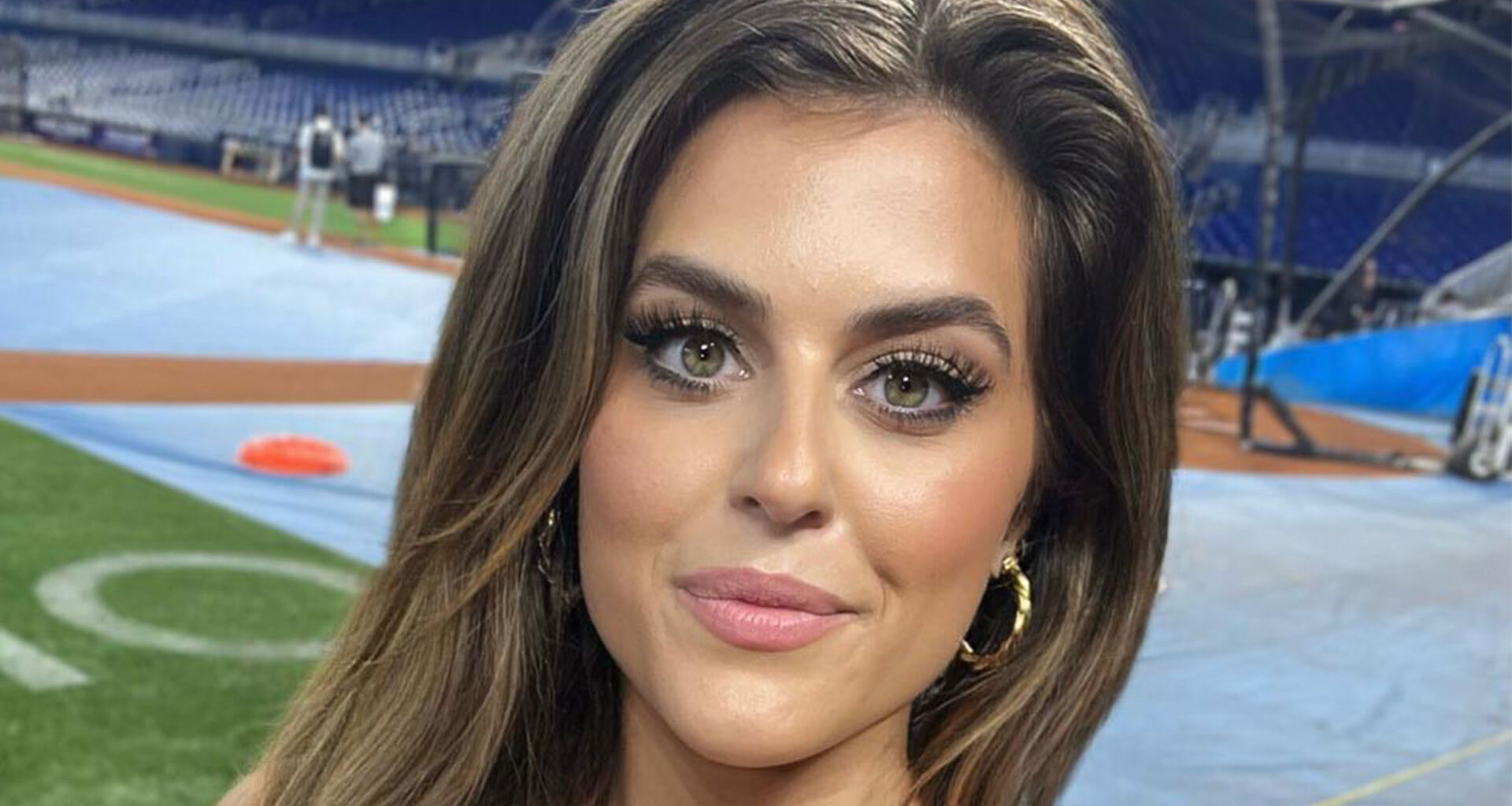 'She IS the heat' - Miami basketball reporter Trish Christakis turns heads on NBA side lines after viral playoff moment