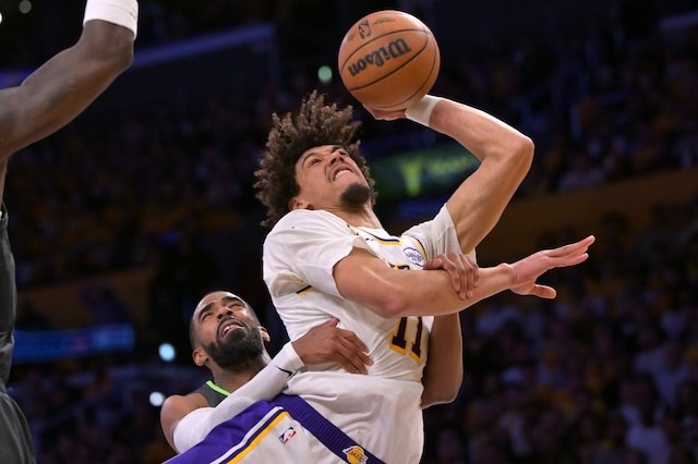 Jaxson Hayes Respected JJ Redick's Decision To Bench Him In Game 5 Against Timberwolves