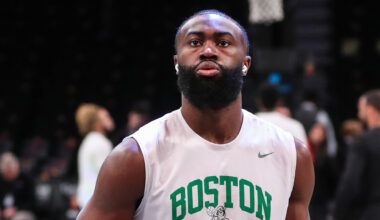 Celtics' Brad Stevens Offers Jaylen Brown Knee Injury Update