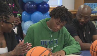 Gadsden County boys basketball player signs scholarship to play in college