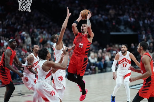 Toronto Raptors v Portland Trail Blazers