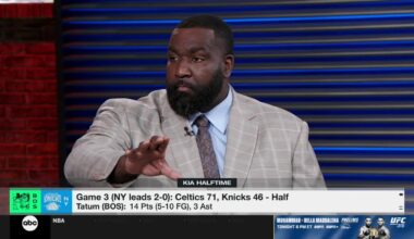 Kendrick Perkins awkwardly blasts Knicks performance vs. Celtics
