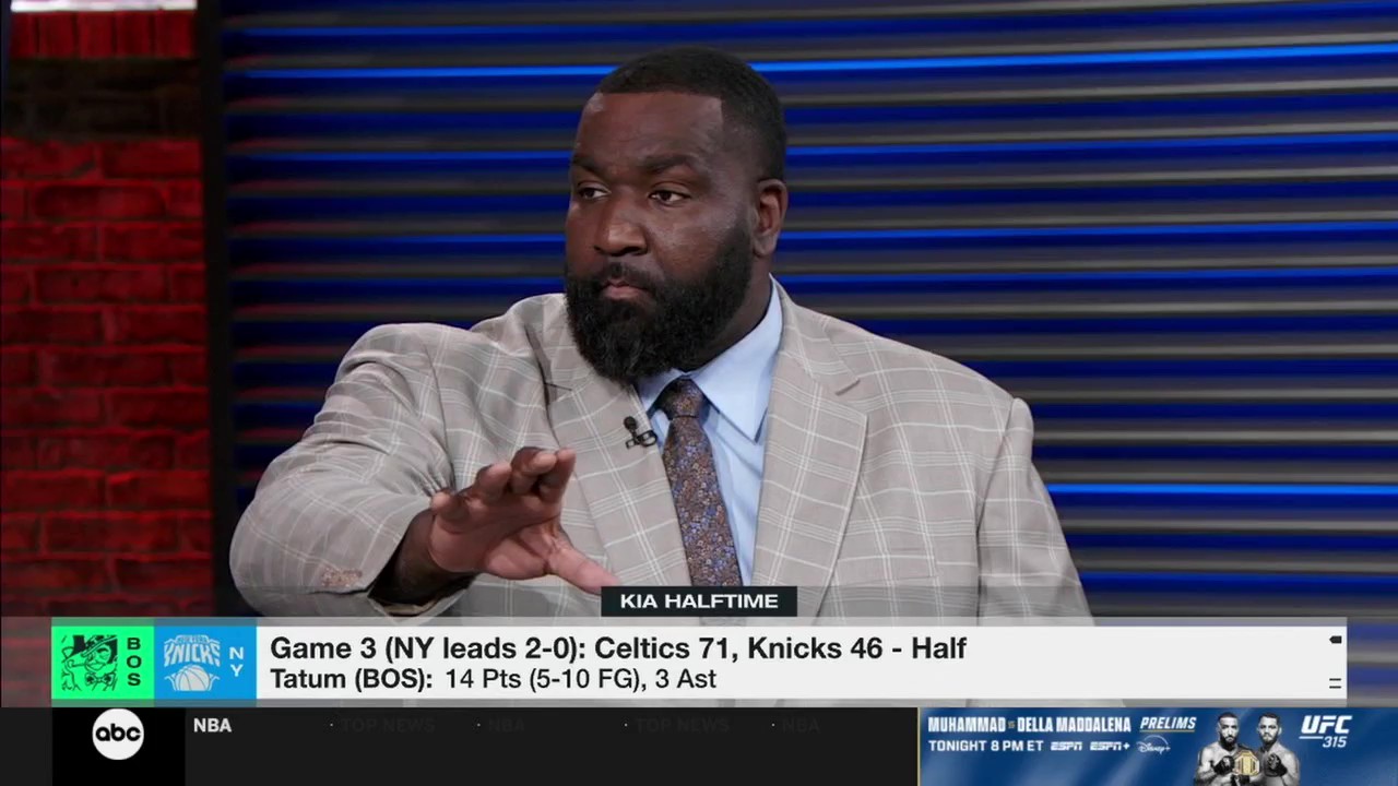 Kendrick Perkins awkwardly blasts Knicks performance vs. Celtics