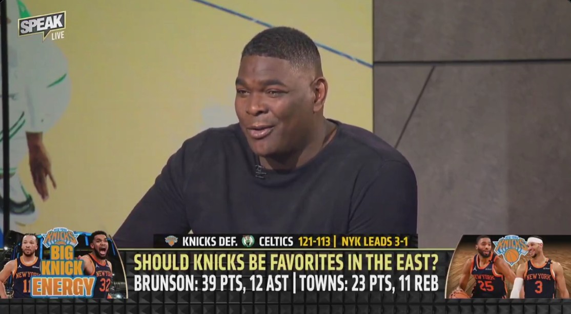 Keyshawn Johnson shares curious Knicks-Pacers theory
