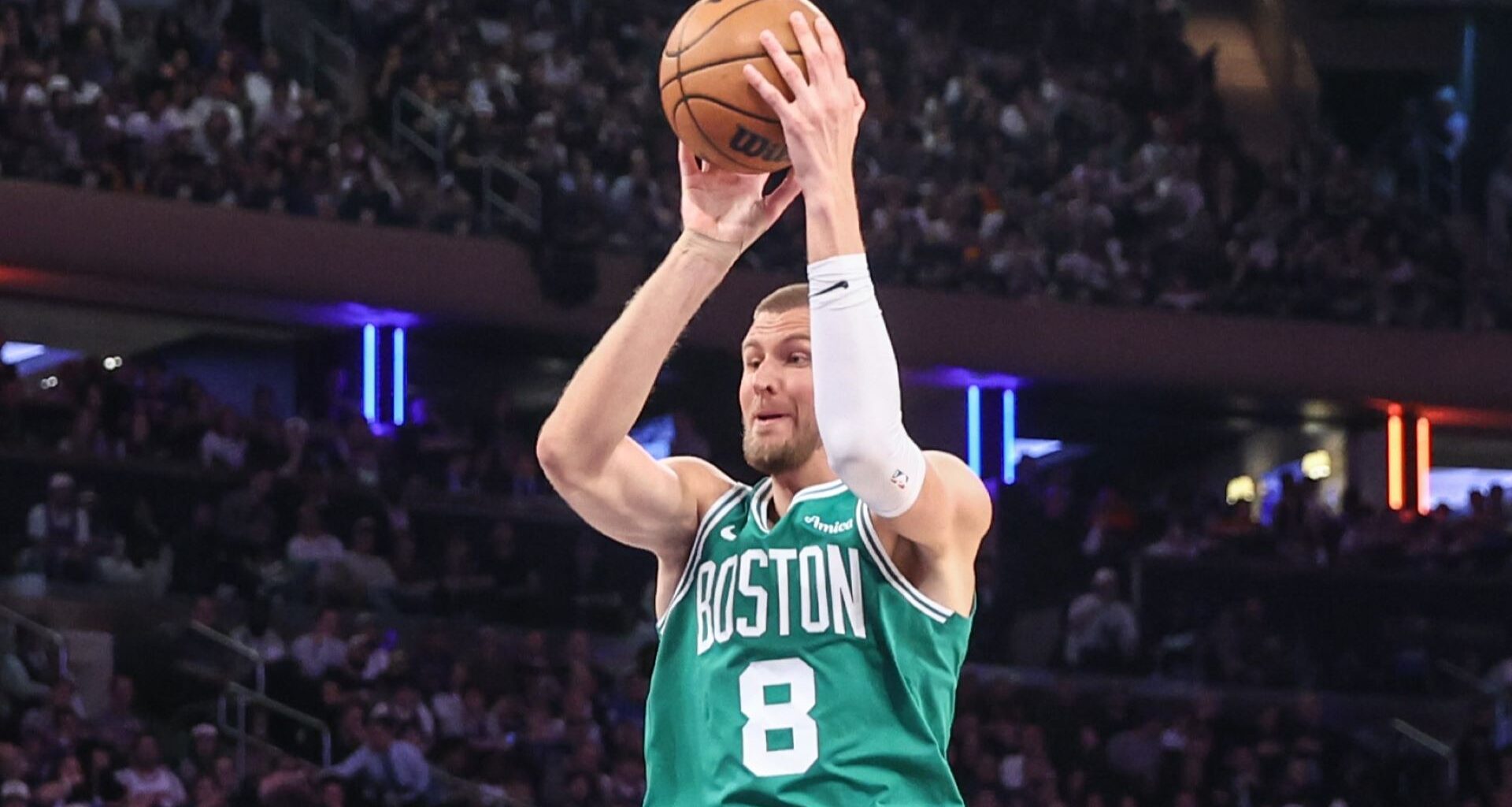 Kristaps Porzingis Sends Message To Celtics Fans Before Game 4