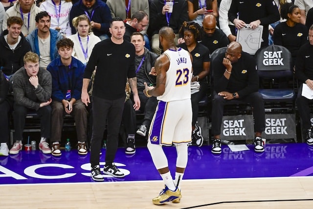 Lakers Didn't Question JJ Redick Making No Subs In Second Half Of Game 4