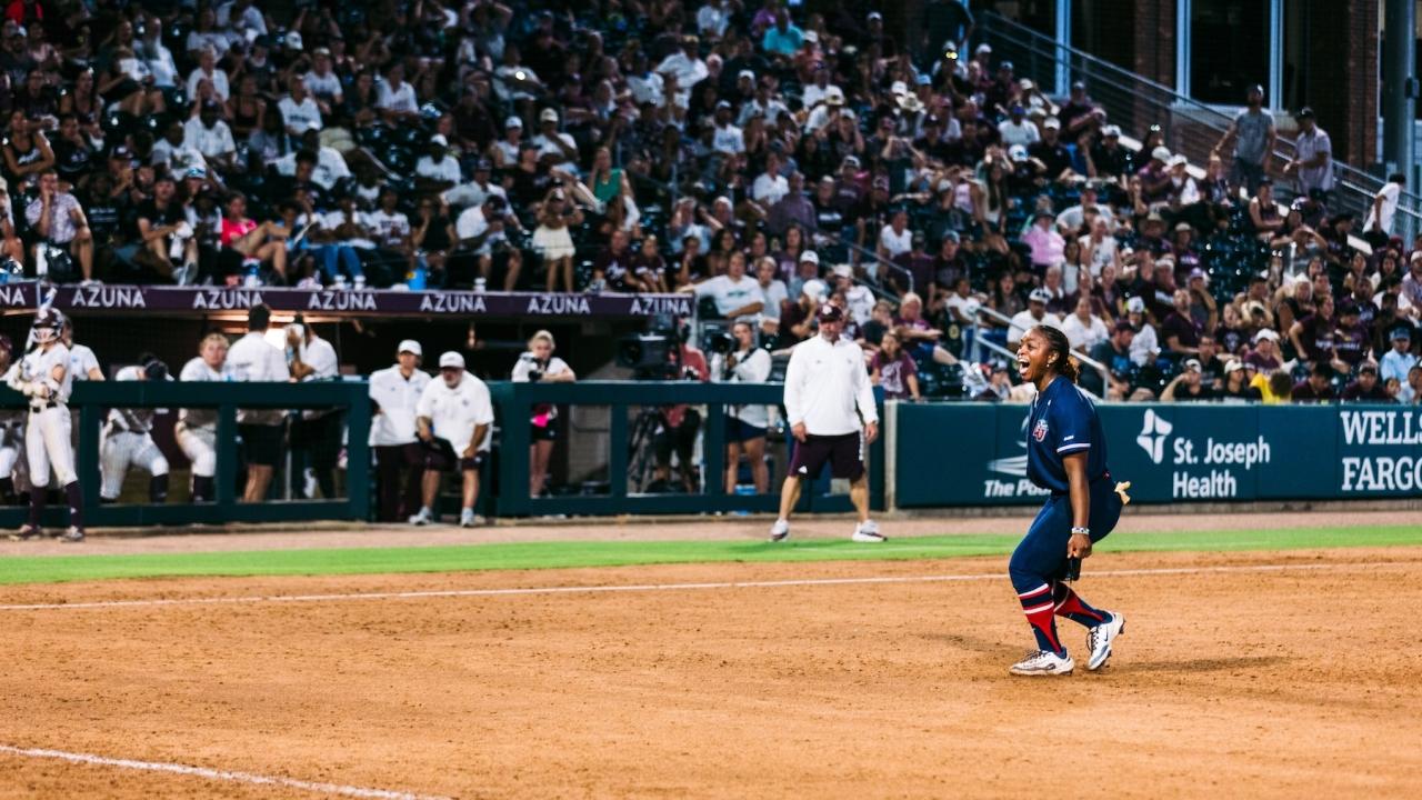 Liberty stuns top overall seed Texas A&M in the NCAA softball tournament