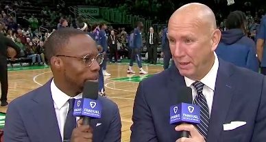 Michael Grady and Jim Petersen. Photo Credit: FanDuel Sports Network North