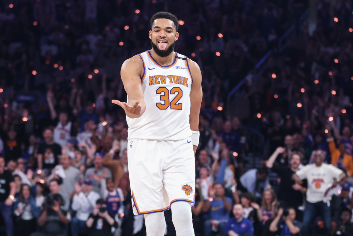 Karl-Anthony Towns and Jordyn Woods celebrate anniversary, playoffs