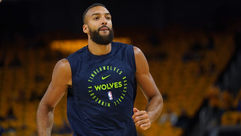 Rudy Gobert - NBA Playoffs - Minnesota Timberwolves at Golden State Warriors