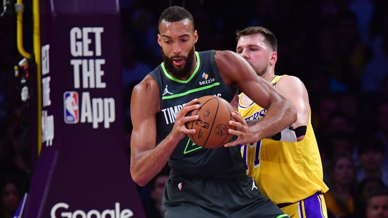 Rudy Gobert - Minnesota Timberwolves vs Los Angeles Lakers - Game 5 - 2025 NBA Playoffs