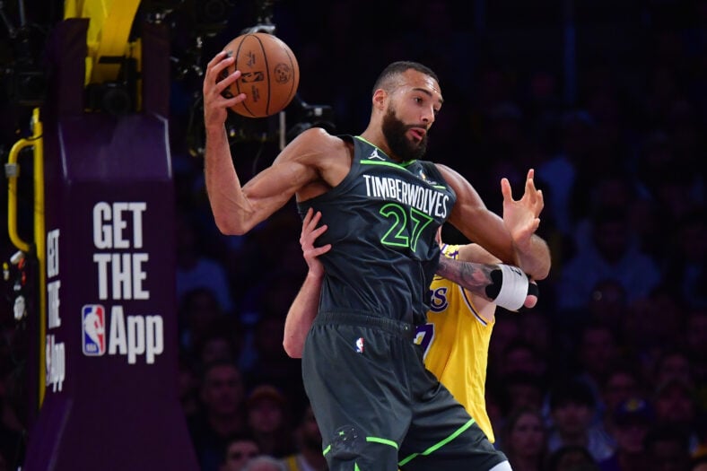 Rudy Gobert - Minnesota Timberwolves vs Los Angeles Lakers - Game 5 - 2025 NBA Playoffs