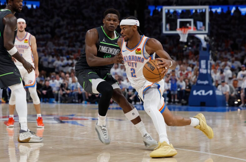 Shai Gilgeous-Alexander - Minnesota Timberwolves vs Oklahoma City Thunder