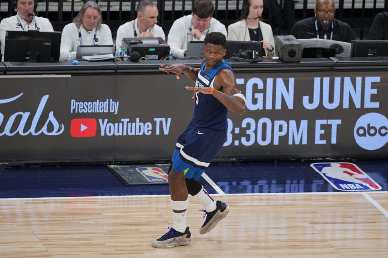 Anthony Edwards - NBA Playoffs - Oklahoma City Thunder at Minnesota Timberwolves