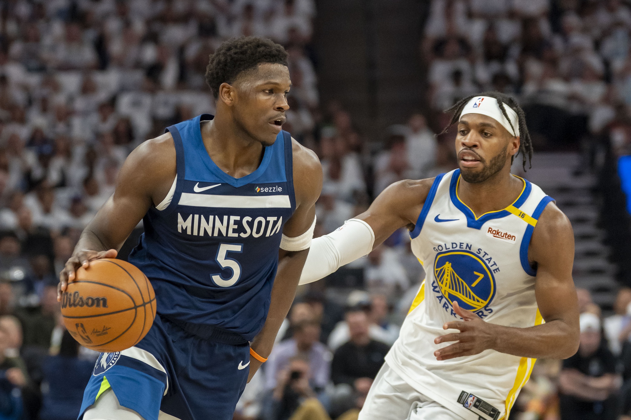 NBA Playoffs Timberwolves vs Warriors Game 5 Anthony Edwards and Co. Advance to Conference Finals for Second Straight Season