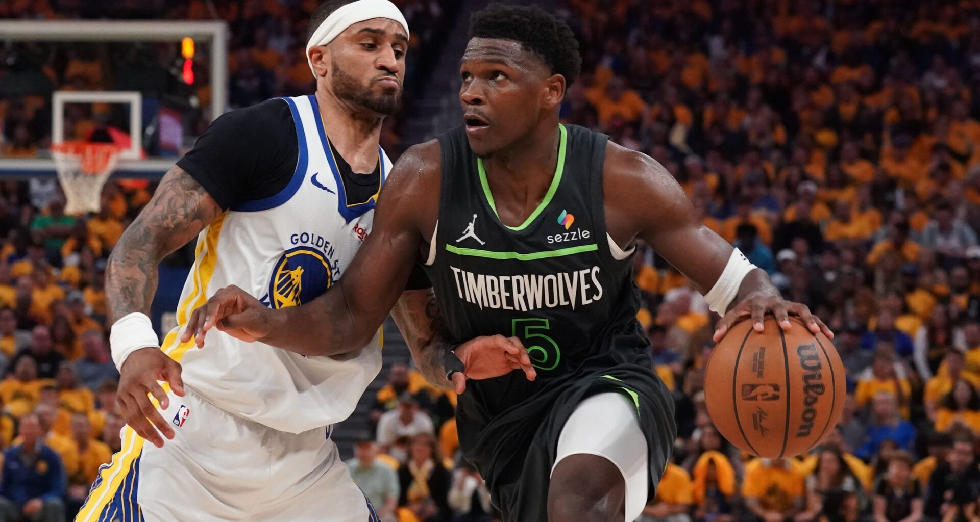 NBA Playoffs Warriors vs. Timberwolves Game 3 Anthony Edwards' Clutch Play and 4th Quarter Surge Helps Minnesota Take 2-1 Lead