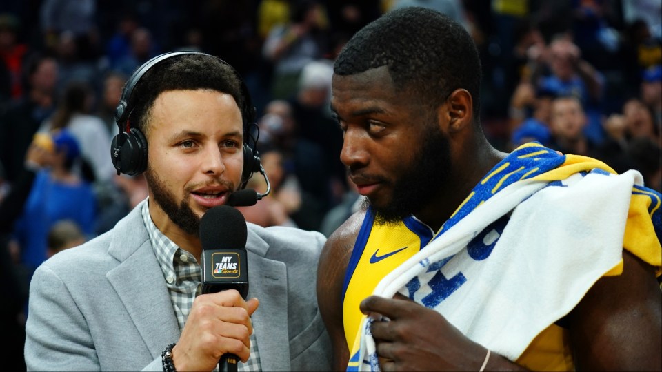 Paschall played with Curry on the Warriors, but struggled with the team set-up