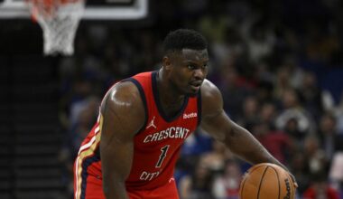 Zion Williamson to represent Pelicans at NBA Draft Lottery