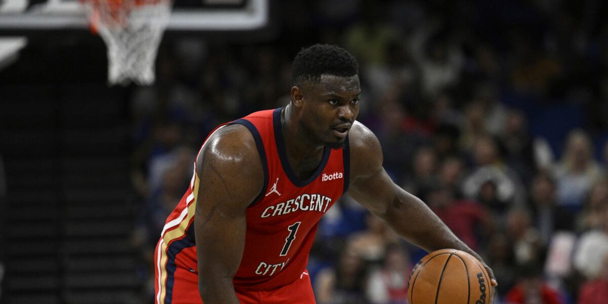 Zion Williamson to represent Pelicans at NBA Draft Lottery