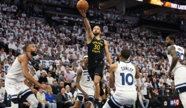 Who cares how bad the Timberwolves played? This series is over if Steph Curry is out.